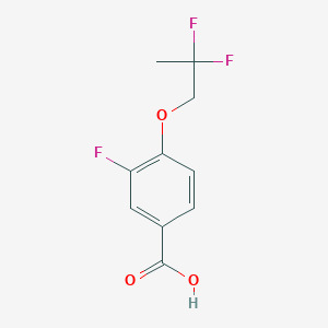 4-(2,2-Difluoropropoxy)-3-fluorobenzoic acid