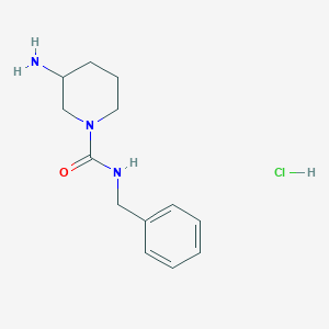 3-Aminopiperidine-1-carboxylic acid benzylamide hydrochloride