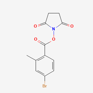4-Bromo-2-methylbenzoic acid 2,5-dioxo-pyrrolidin-1-yl ester