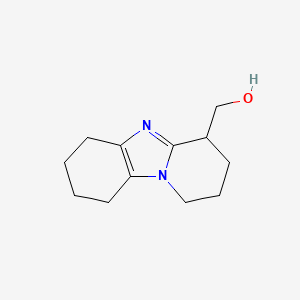 molecular formula C12H18N2O B14869946 (1,2,3,4,6,7,8,9-Octahydrobenzo[4,5]imidazo[1,2-a]pyridin-4-yl)methanol 