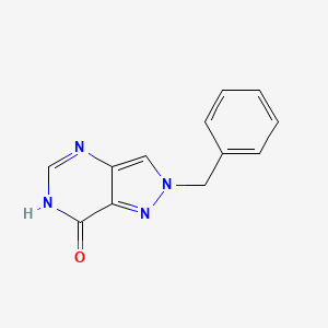 2-Benzyl-2H-pyrazolo[4,3-d]pyrimidin-7-ol