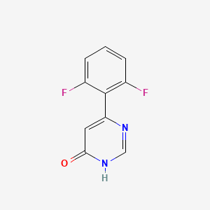 6-(2,6-Difluorophenyl)pyrimidin-4-ol