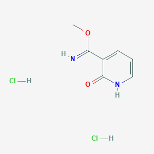 Methyl 2-hydroxynicotinimidate dihydrochloride