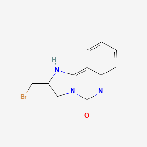 2-(bromomethyl)-2,6-dihydroimidazo[1,2-c]quinazolin-5(3H)-one