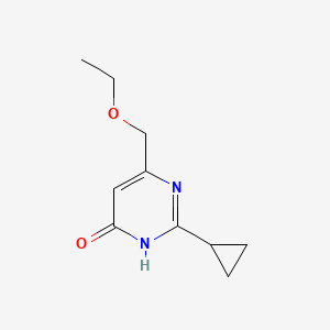 2-Cyclopropyl-6-(ethoxymethyl)pyrimidin-4-ol