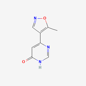 6-(5-Methylisoxazol-4-yl)pyrimidin-4-ol