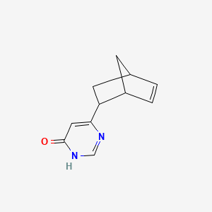 6-((1R,2S,4R)-bicyclo[2.2.1]hept-5-en-2-yl)pyrimidin-4-ol