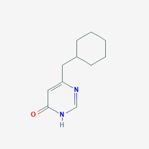 6-(Cyclohexylmethyl)pyrimidin-4-ol