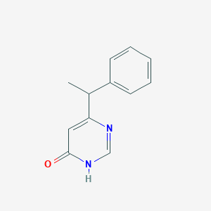 6-(1-Phenylethyl)pyrimidin-4-ol