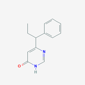 6-(1-Phenylpropyl)pyrimidin-4-ol