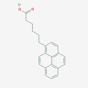 molecular formula C22H20O2 B148713 1-Pyrenehexanoic acid CAS No. 90936-85-9