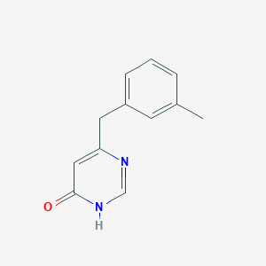 6-(3-Methylbenzyl)pyrimidin-4-ol