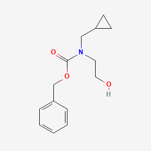 Cyclopropylmethyl-(2-hydroxyethyl)-carbamic acid benzyl ester