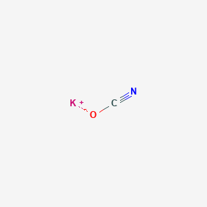 molecular formula KCNO<br>CKNO B148715 Potassium cyanate CAS No. 590-28-3