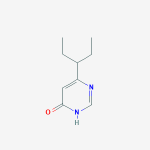 6-(Pentan-3-yl)pyrimidin-4-ol