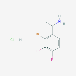 1-(2-Bromo-3,4-difluorophenyl)ethanamine hydrochloride