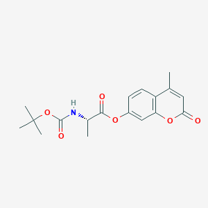 tert-Butyloxycarbonyl-1-alanine 4-methylumbelliferyl ester