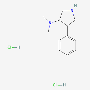N,N-Dimethyl-4-phenyl-3-pyrrolidinamine dihydrochloride