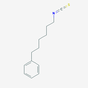 molecular formula C13H17NS B014872 6-Phenylhexyl isothiocyanate CAS No. 133920-06-6
