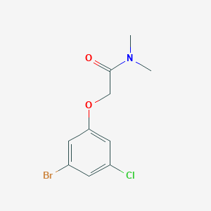2-(3-Bromo-5-chlorophenoxy)-N,N-dimethylacetamide