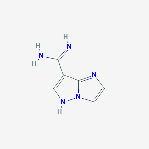 1H-imidazo[1,2-b]pyrazole-7-carboximidamide
