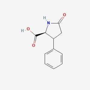 molecular formula C11H11NO3 B1487221 5-Oxo-3-phenylproline CAS No. 904817-37-4