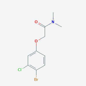 2-(4-Bromo-3-chlorophenoxy)-N,N-dimethyl-acetamide