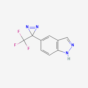 5-(3-(Trifluoromethyl)-3H-diazirin-3-yl)-1H-indazole