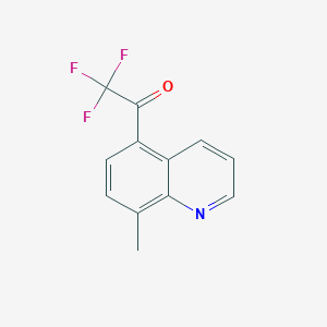 2,2,2-Trifluoro-1-(8-methylquinolin-5-yl)ethan-1-one
