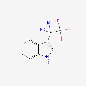 3-(3-(Trifluoromethyl)-3H-diazirin-3-yl)-1H-indole