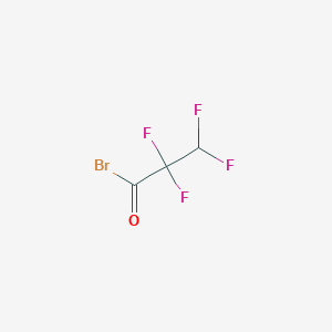 molecular formula C3HBrF4O B14872637 2,2,3,3-tetrafluoropropanoyl Bromide 