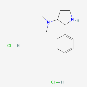 N,N-Dimethyl-2-phenyl-3-pyrrolidinamine dihydrochloride