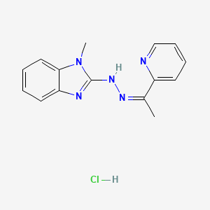 molecular formula C15H16ClN5 B1487267 SI-2 hydrochloride 