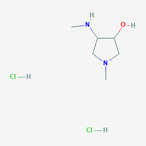 1-Methyl-4-(methylamino)-3-pyrrolidinol dihydrochloride
