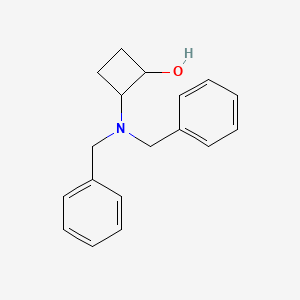 2-(Dibenzylamino)cyclobutanol