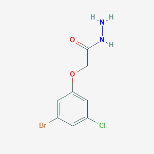 2-(3-Bromo-5-chlorophenoxy)acetohydrazide