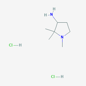 1,2,2-Trimethyl-3-pyrrolidinamine dihydrochloride