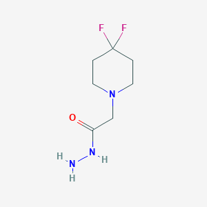 2-(4,4-Difluoropiperidin-1-yl)acetohydrazide