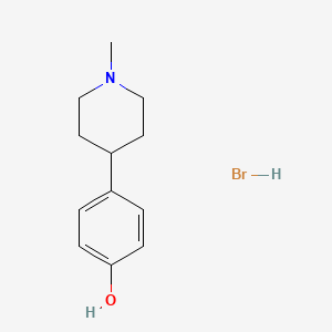 4-(1-Methylpiperidin-4-yl)phenol hydrobromide