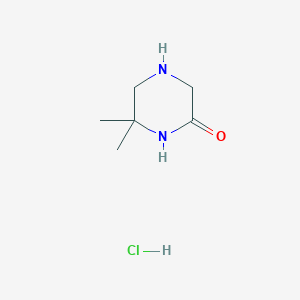 6,6-Dimethyl-2-piperazinone hydrochloride