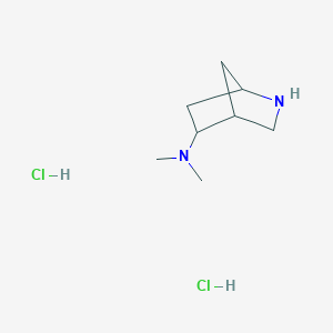 N,N-Dimethyl-2-azabicyclo[2.2.1]heptan-5-amine dihydrochloride