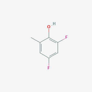 molecular formula C7H6F2O B14873727 2,4-Difluoro-6-methylphenol 