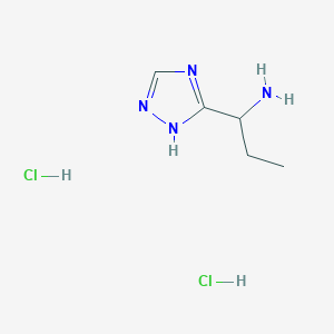 1-(4H-1,2,4-Triazol-3-yl)propylamine dihydrochloride