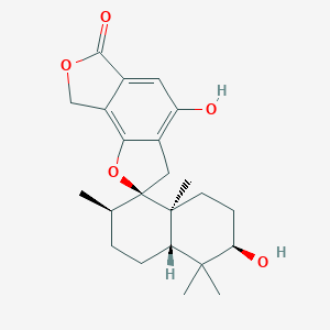 molecular formula C23H30O5 B148738 Stachybotrolide CAS No. 149691-31-6