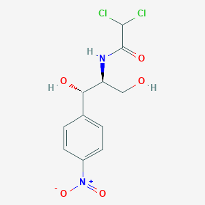 molecular formula C11H12Cl2N2O5 B148742 L-(+)-Threo-chloramphenicol CAS No. 137731-89-6