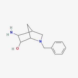 5-Amino-2-benzyl-2-azabicyclo[2.2.1]heptan-6-ol