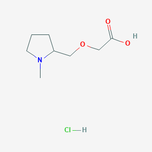 (1-Methyl-pyrrolidin-2-ylmethoxy)-acetic acid hydrochloride