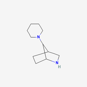 7-(1-Piperidinyl)-2-azabicyclo[2.2.1]heptane