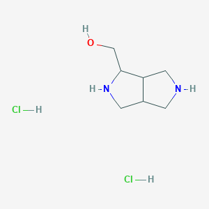 Hexahydropyrrolo[3,4-c]pyrrol-3(1H)-ylmethanol dihydrochloride