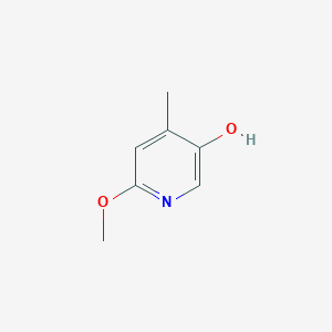 molecular formula C7H9NO2 B1487476 6-Methoxy-4-methylpyridin-3-ol CAS No. 1086389-80-1